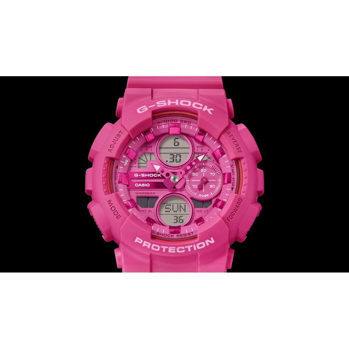 G-SHOCK Gショック アナデジ 腕時計 GMA-S140PP-4AJF パワーピンク