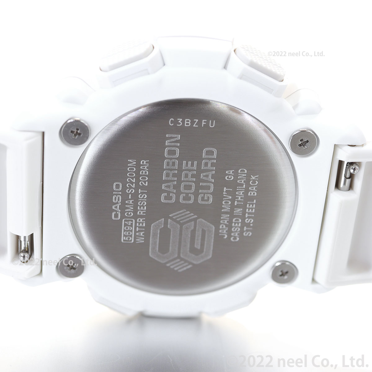 【美品】CASIO G-SHOCK GMA-S2200M-7AJF ホワイト 白 GMA-S2200M-7AJF | CASIO