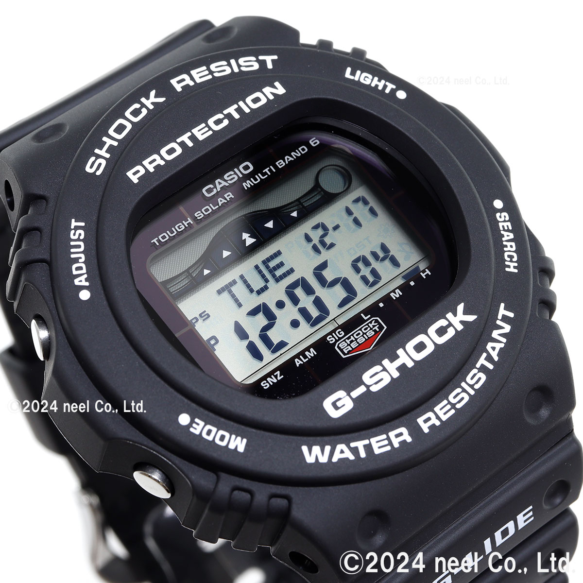 G-SHOCK Gショック Gライド G-LIDE 電波 ソーラー 腕時計 ブラック GWX