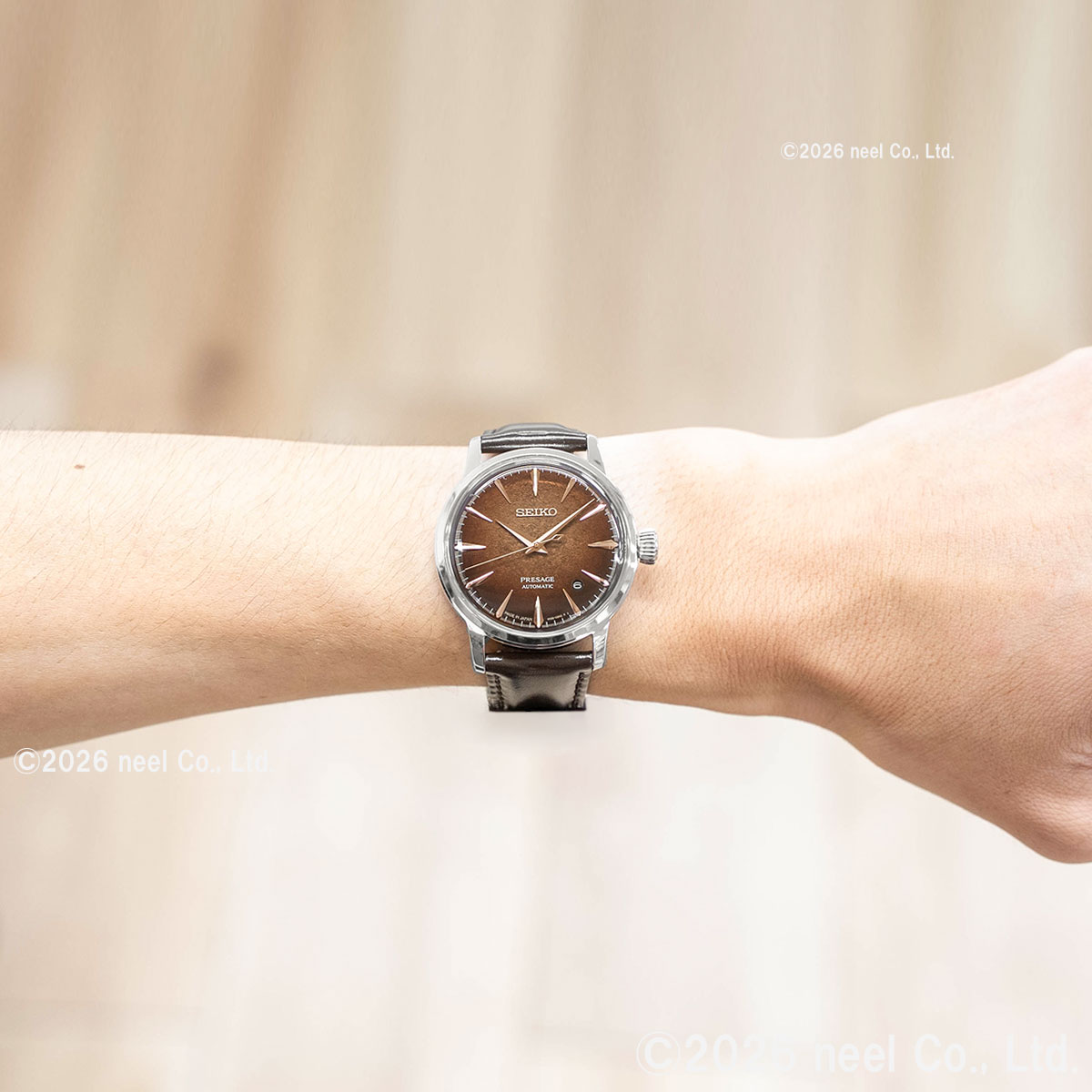 SEIKO メンズ腕時計（文字盤カラー：ブラウン系）｜腕時計、懐中時計