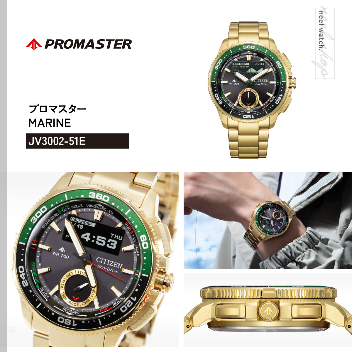 PROMASTER （豪華おまけ有） シチズン プロマスター マリン エコ