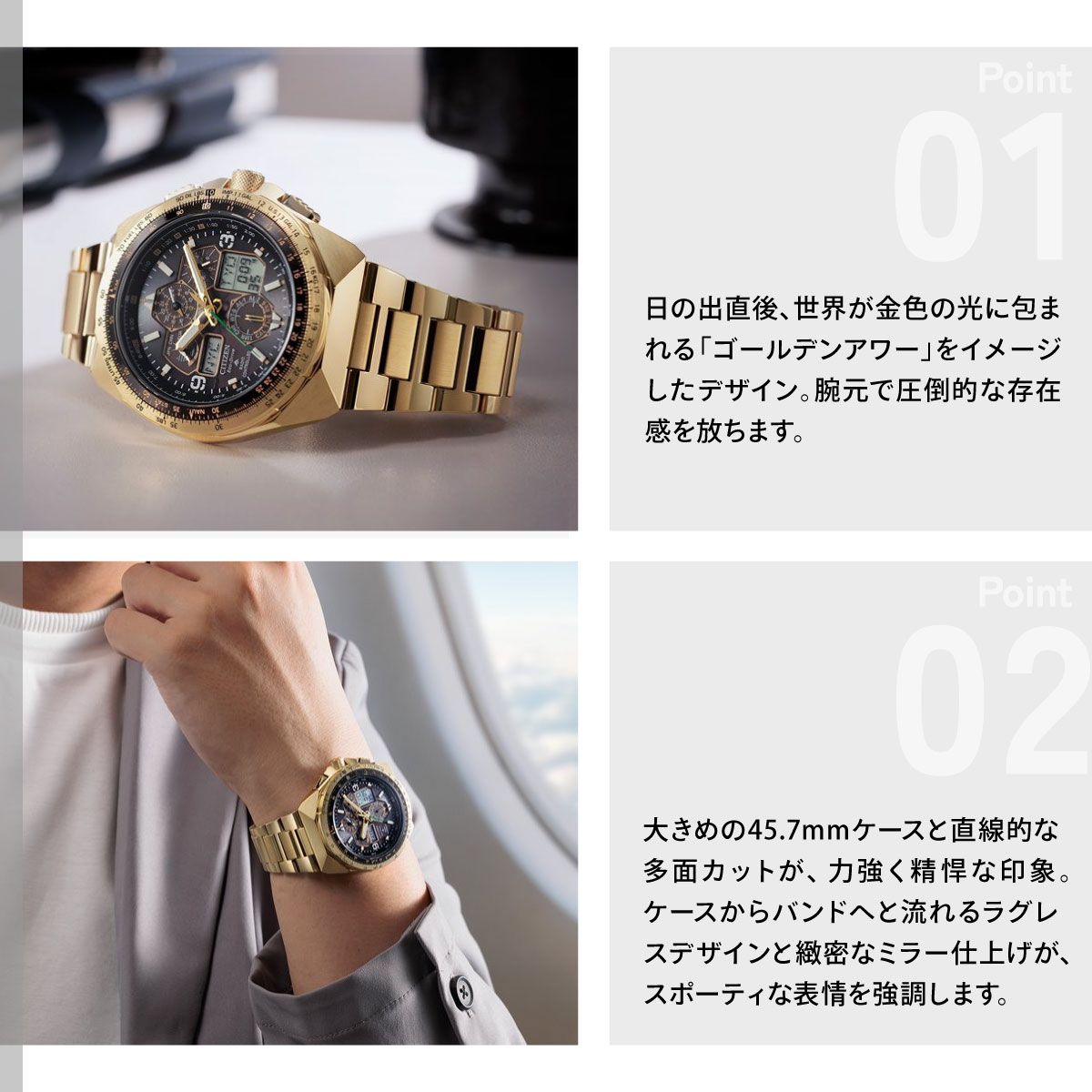 PROMASTER シチズン プロマスター スカイ エコドライブ 50周年限定