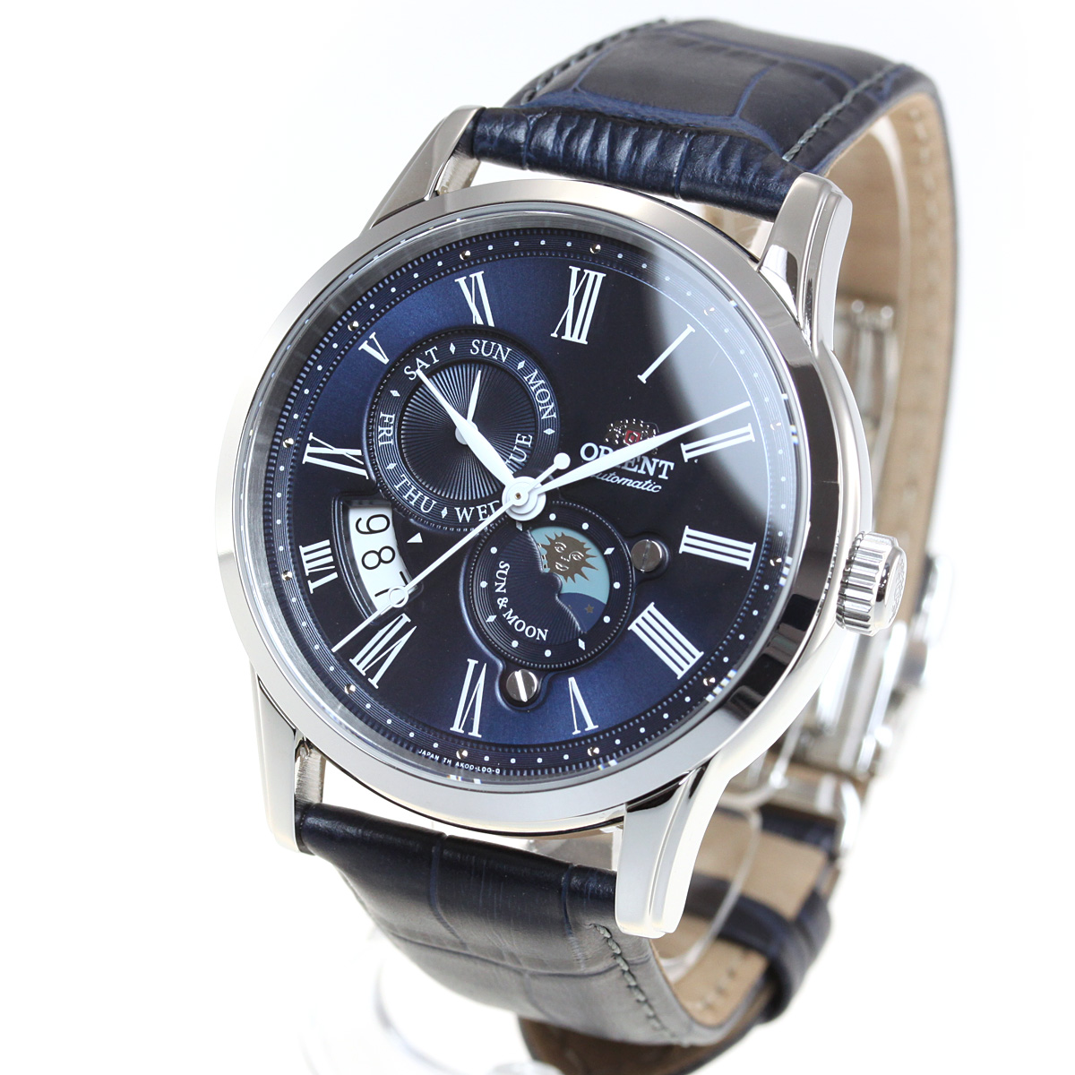 オリエント ORIENT クラシック CLASSIC サン＆ムーン 腕時計 メンズ 自動巻き 機械式の画像