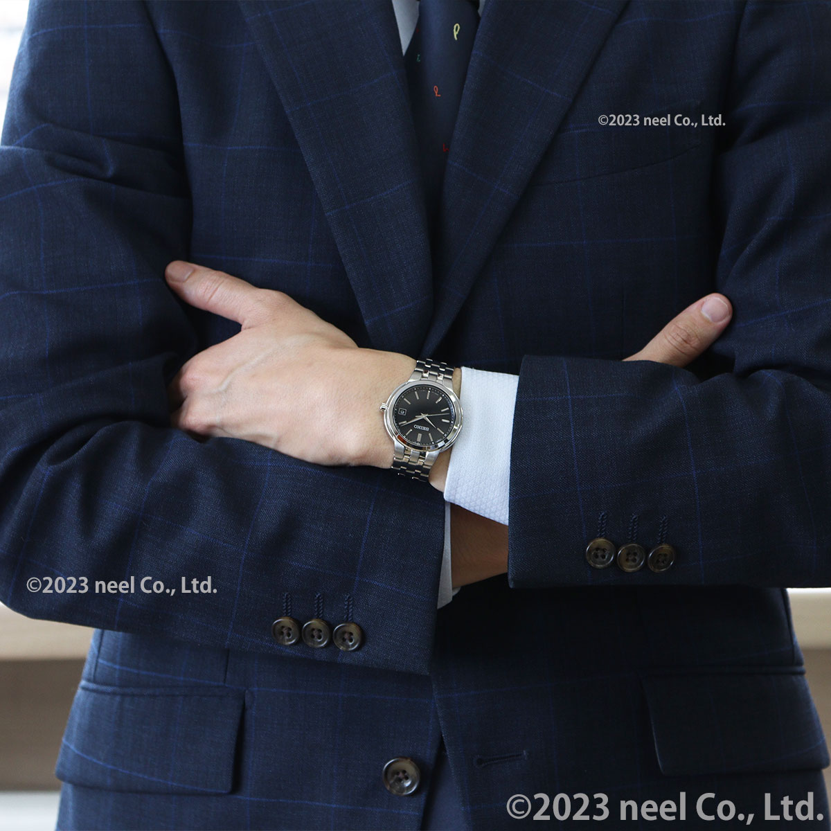SEIKO SELECTION セイコー セレクション 電波 ソーラー 腕時計 メンズ 