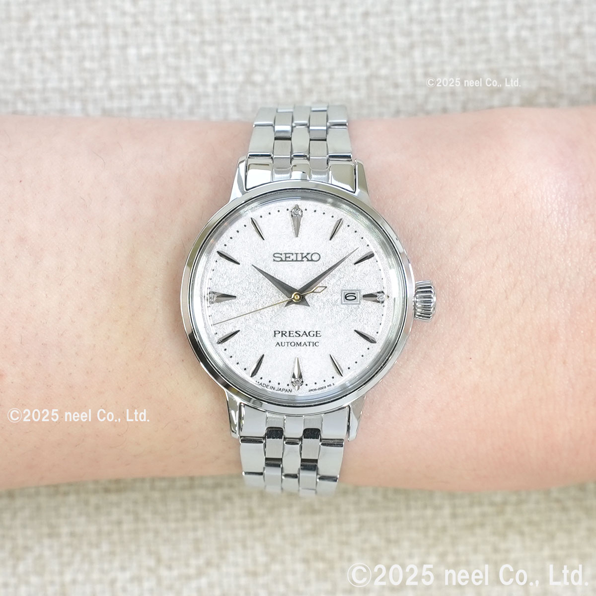 【極美品】セイコープレザージュSARY025ホワイトローマンSEIKO自動巻時計 PRESAGE セイコー プレザージュ SEIKO 自動巻き メカニカル 腕時計