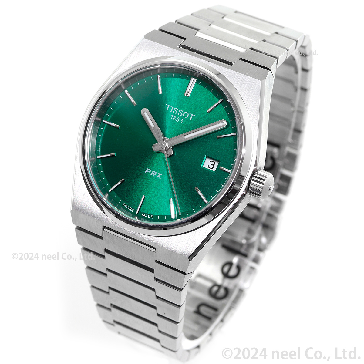 TISSOT ティソ ロックウォッチ R150 腕時計 緑 レディース 電池新品 TISSOT（ティソ） 腕時計 メンズ レディース PRX T137.210.11.081.00