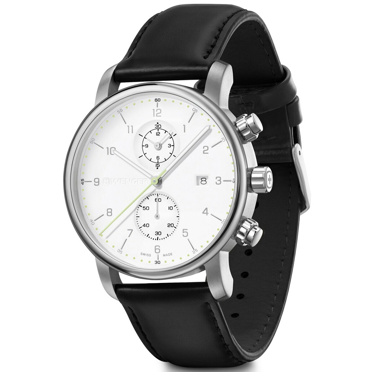 （ノベルティー付き）ウェンガー WENGER Urban Classic Chrono アーバンクラシック クロノ 腕時計 01.1743.123の画像