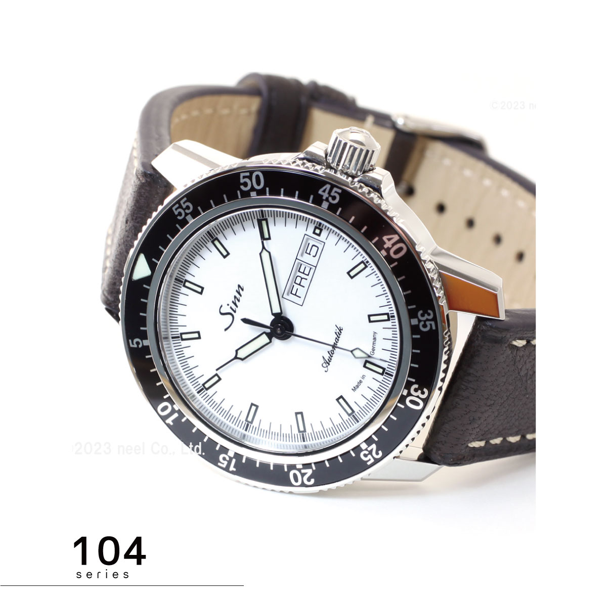 Sinn（ジン） （豪華おまけ有） 104.ST.SA.IW 自動巻 腕時計 メンズ