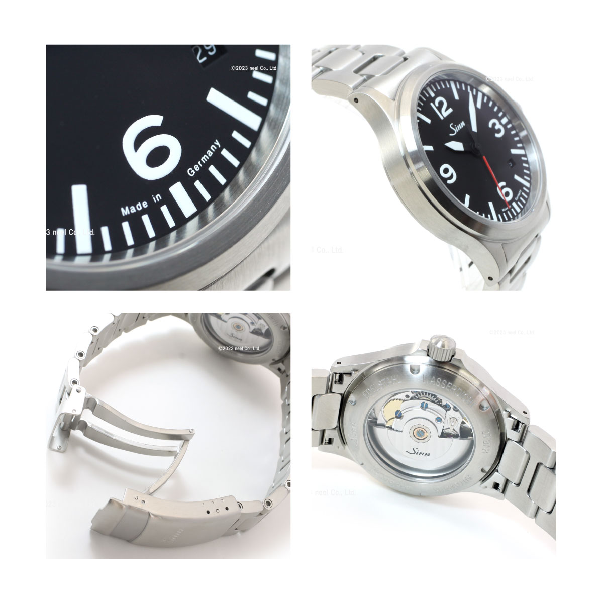 Sinn（ジン） （豪華おまけ有） 556.A.RS 自動巻 腕時計 メンズ インス 