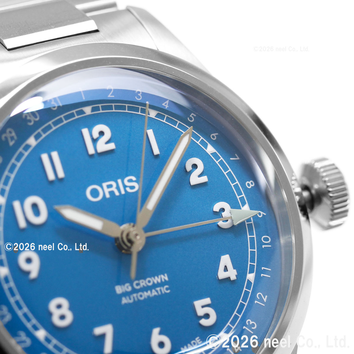 BIG CROWN オリス ORIS ビッグクラウン ポインターデイト 腕時計 自動