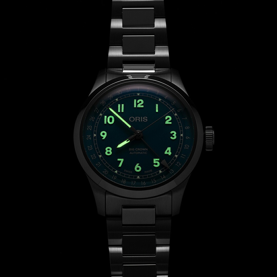 BIG CROWN オリス ORIS ビッグクラウン ポインターデイト 腕時計 自動