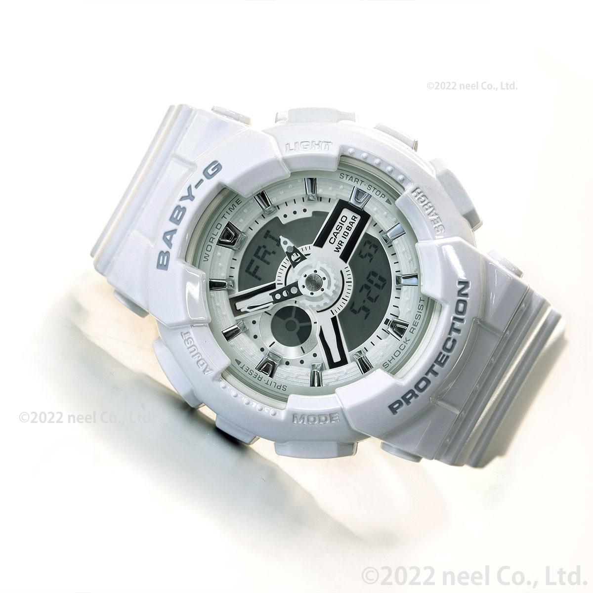 BABY-G ベビーG レディース 時計 カシオ babyg ホワイト BA-110X-7A3JF