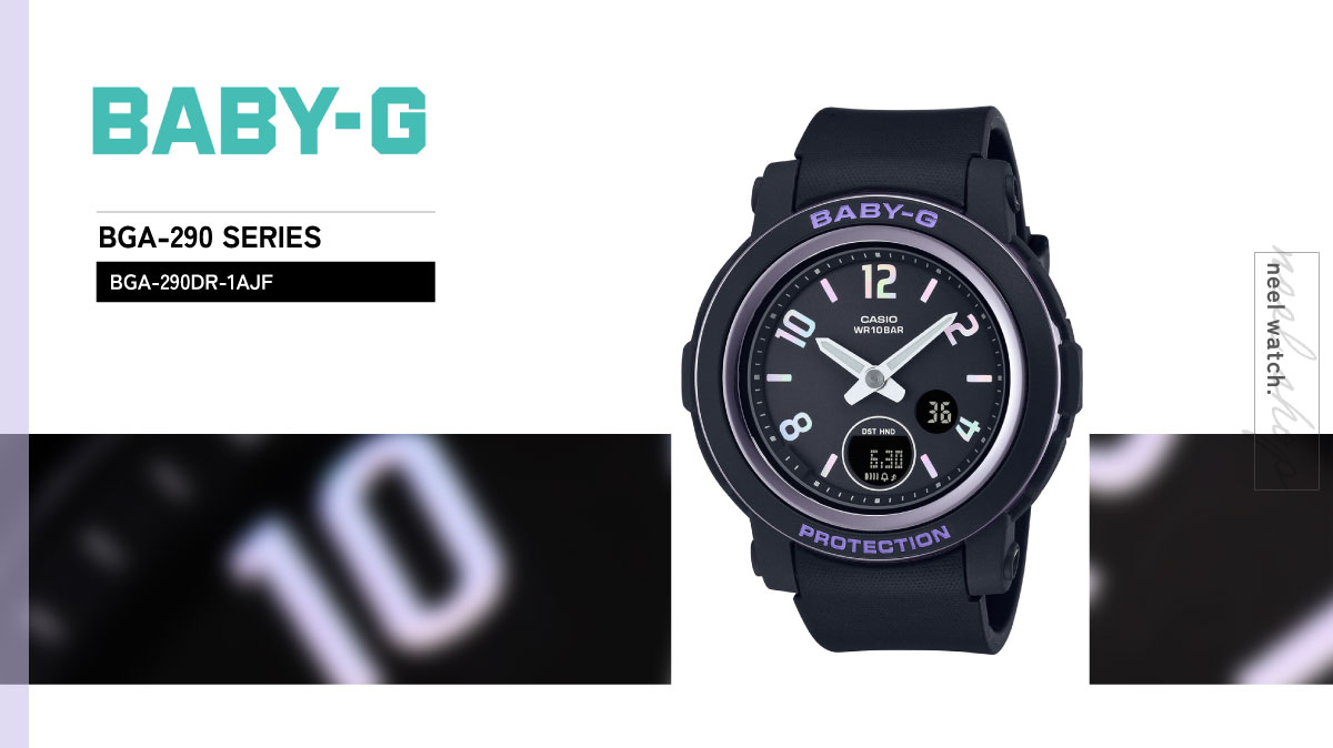 カシオ　腕時計 ベビージー BGA-290DR-1AJF レディース 黒 BABY-G ベビーG レディース 時計 カシオ babyg BGA-290DR-1AJF