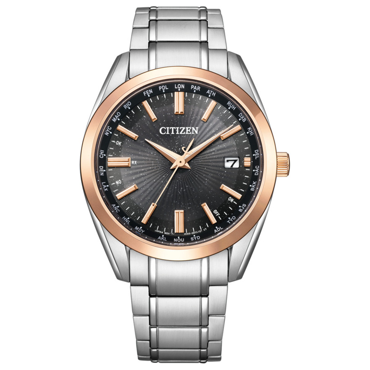 シチズンコレクション エコ ドライブ 電波時計 限定 メンズ CB0264-55E CITIZEN COLLECTION KIZASHI COLLECTIONの画像