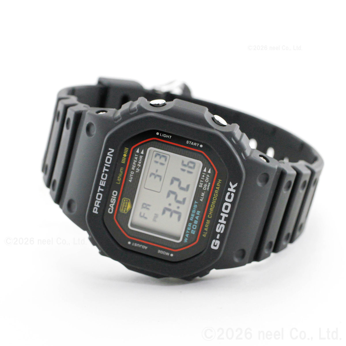 G-SHOCK Gショック デジタル 腕時計 メンズ DW-5000R-1AJF 初代G-SHOCK