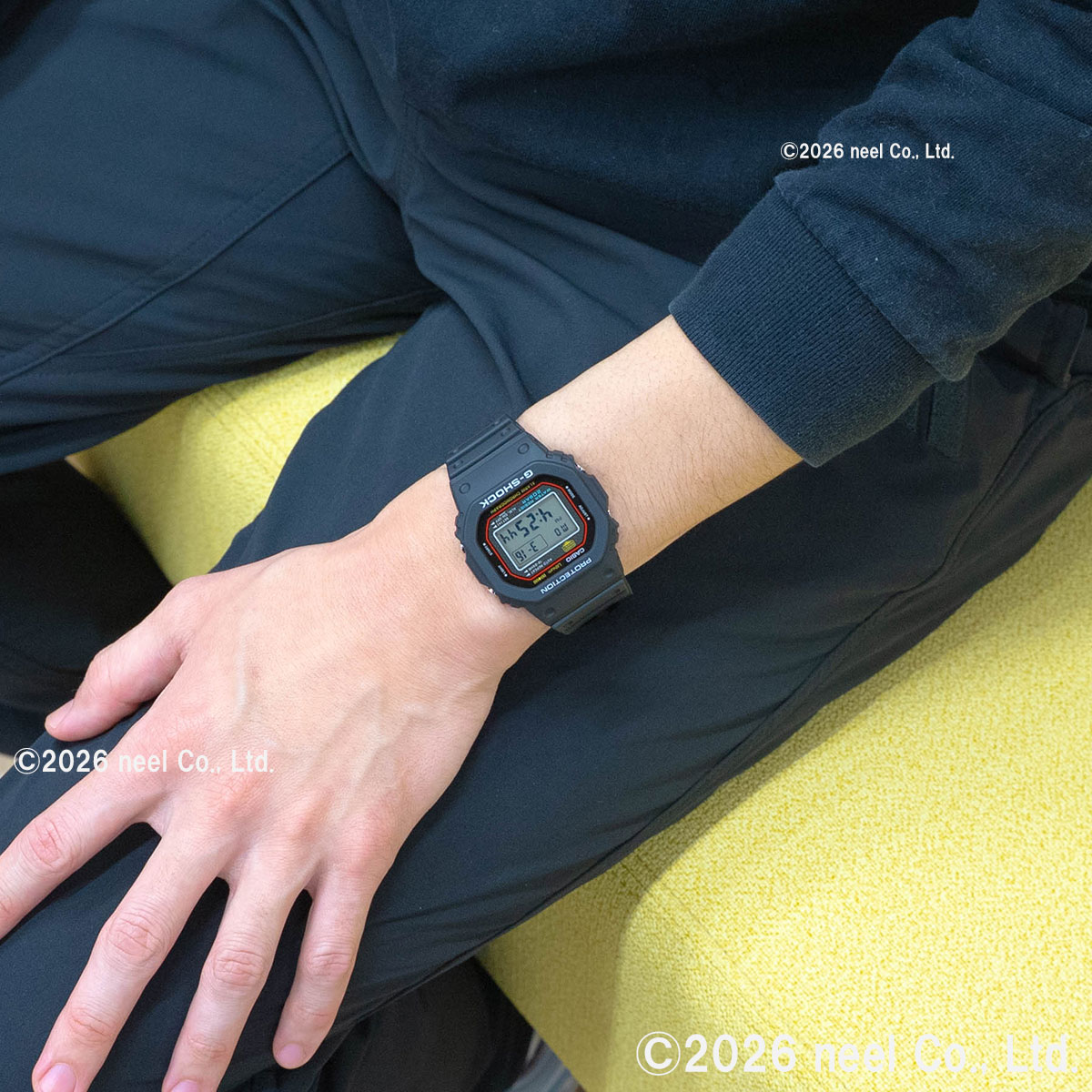 G-SHOCK Gショック デジタル 腕時計 メンズ DW-5000R-1AJF 初代G-SHOCK