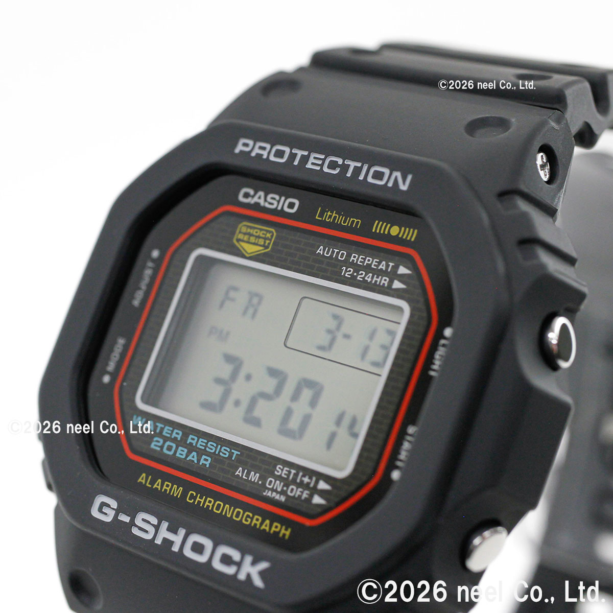 G-SHOCK Gショック デジタル 腕時計 メンズ DW-5000R-1AJF 初代G-SHOCK