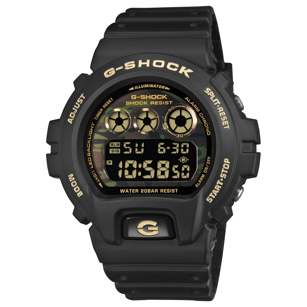 G-SHOCK Gショック デジタル 腕時計 メンズ DW-6900CF-1JF BOLD CAMO