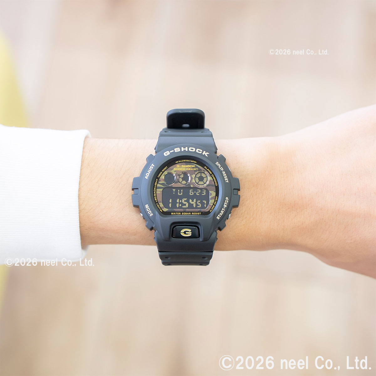 G-SHOCK Gショック デジタル 腕時計 メンズ DW-6900CF-1JF BOLD CAMO