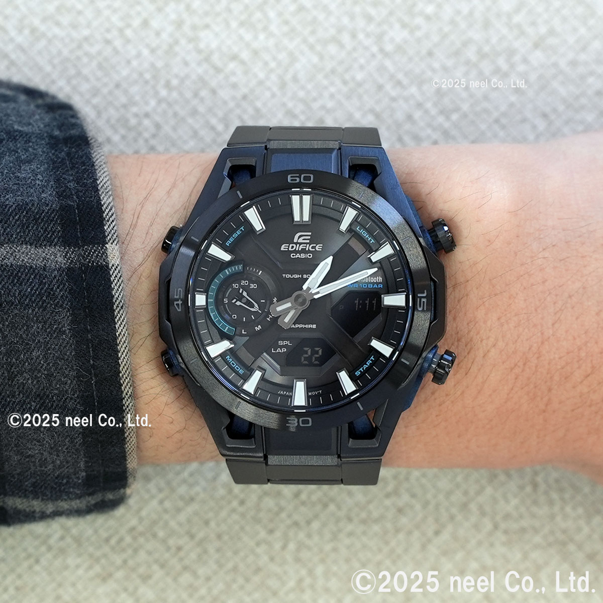 EDIFICE（CASIO） （保護フィルム付き）（豪華おまけ有） カシオ