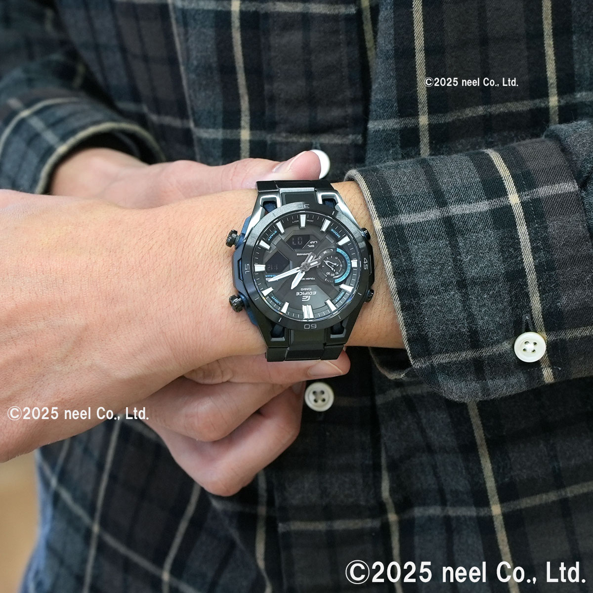 EDIFICE（CASIO） （保護フィルム付き）（豪華おまけ有） カシオ