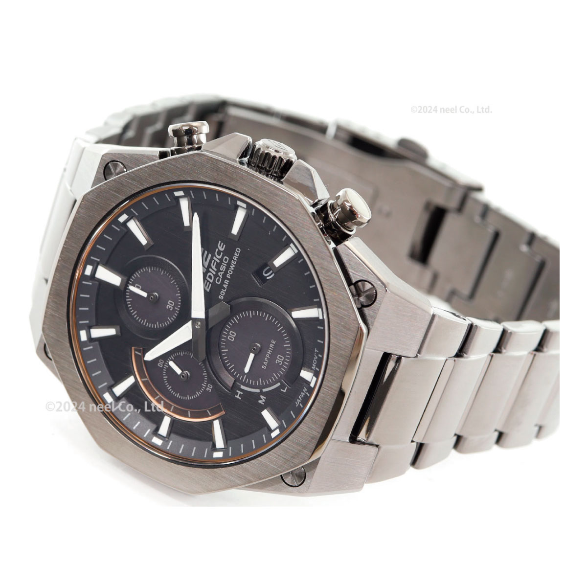 EDIFICE（CASIO） カシオ エディフィス ソーラー 腕時計 メンズ EFS