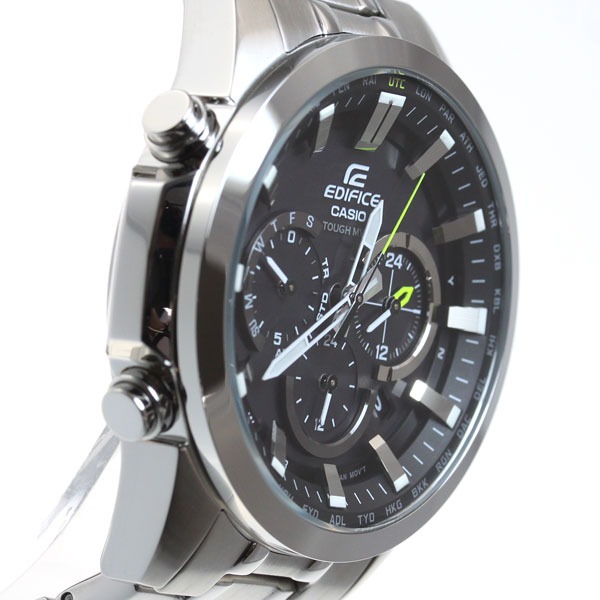 EDIFICE（CASIO） カシオ エディフィス 電波ソーラー 腕時計 メンズ