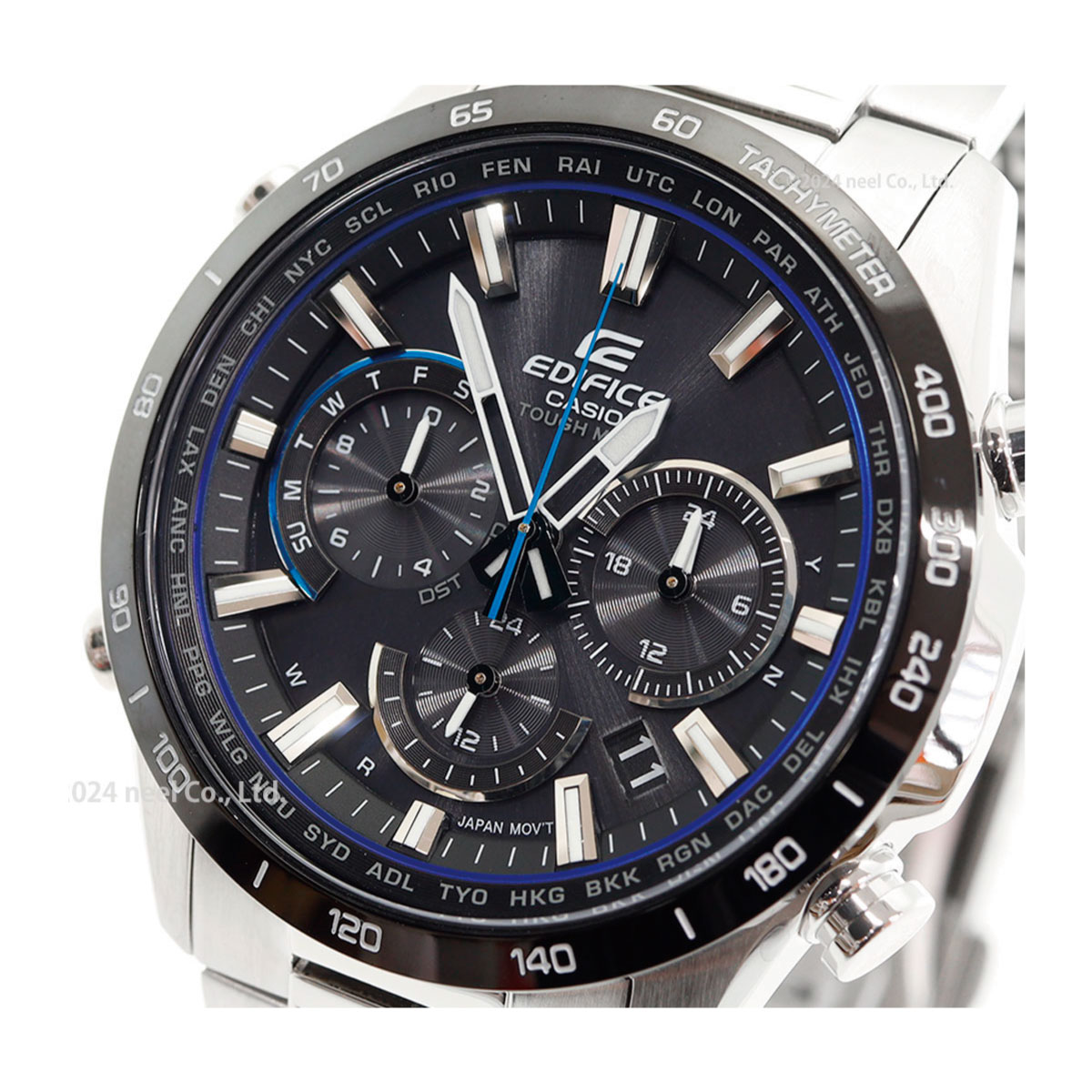 EDIFICE（CASIO） カシオ エディフィス 電波 ソーラー 腕時計 メンズ