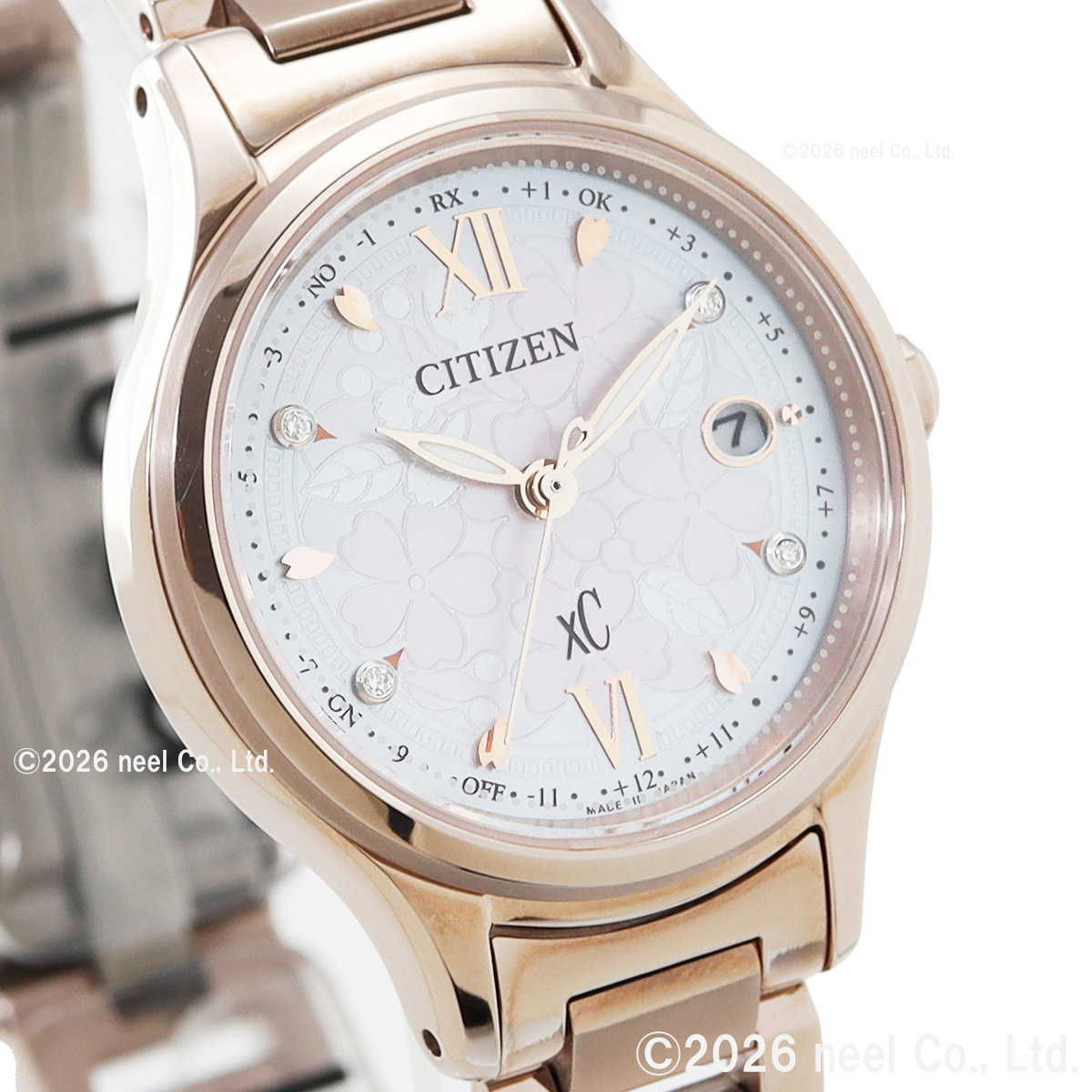 シチズン クロスシー30周年アニバーサリー SAKURA限定 エコドライブ 電波時計 腕時計 ES9498-77N CITIZEN xC | XC | 09