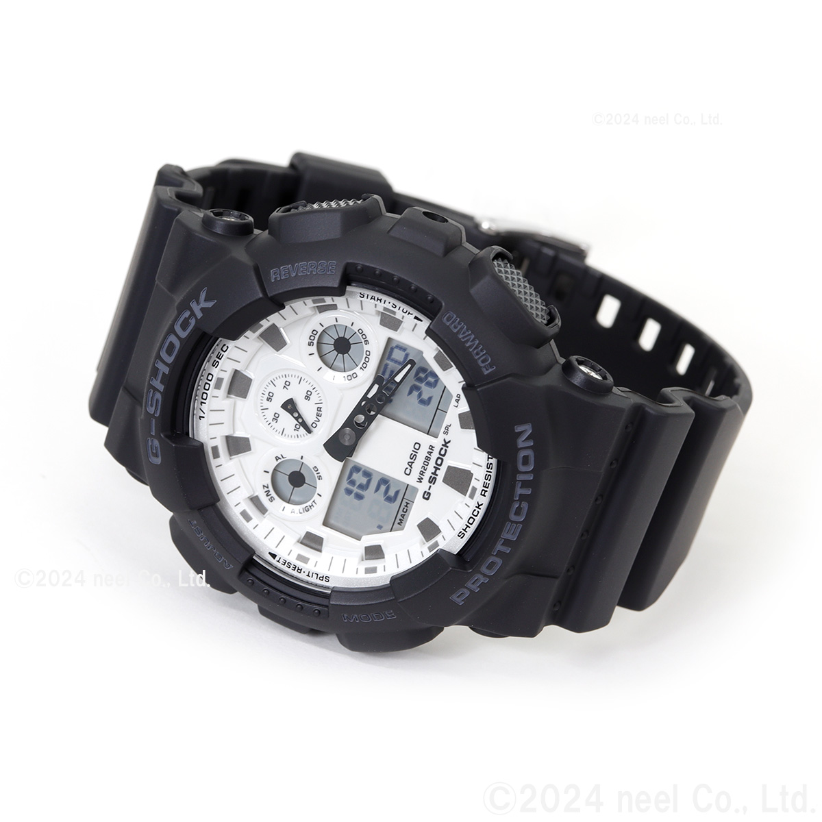 G-SHOCK Gショック アナデジ 腕時計 メンズ GA-100WD-1AJF Black and