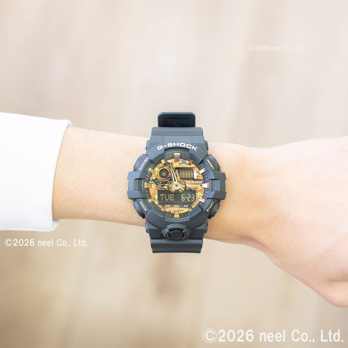 G-SHOCK Gショック デジタル 腕時計 メンズ GA-700CF-1AJF BOLD CAMO
