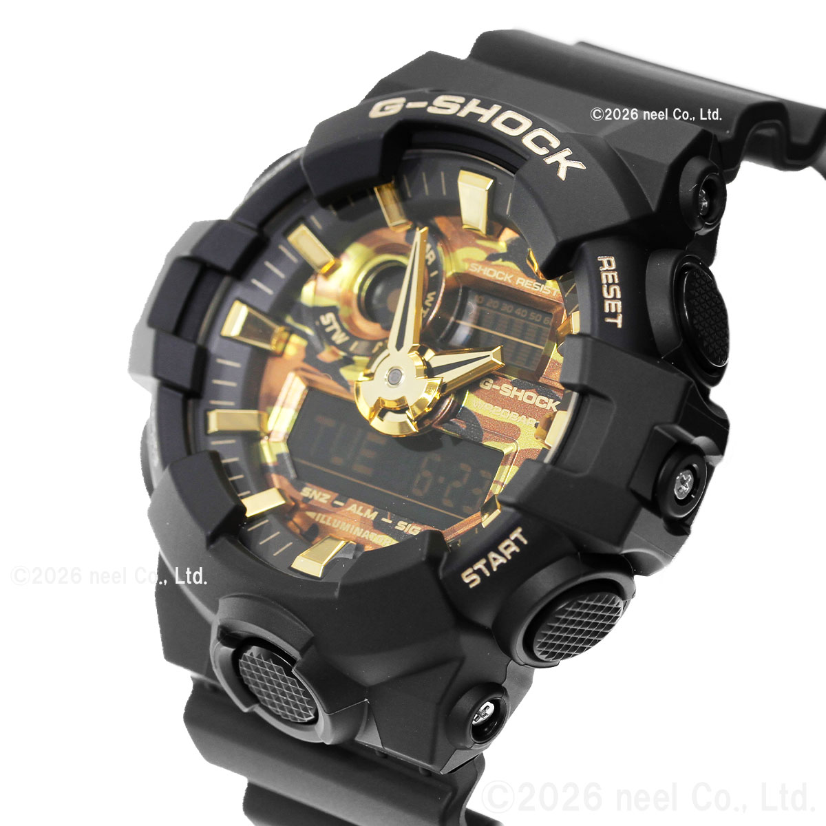 G-SHOCK Gショック デジタル 腕時計 メンズ GA-700CF-1AJF BOLD CAMO