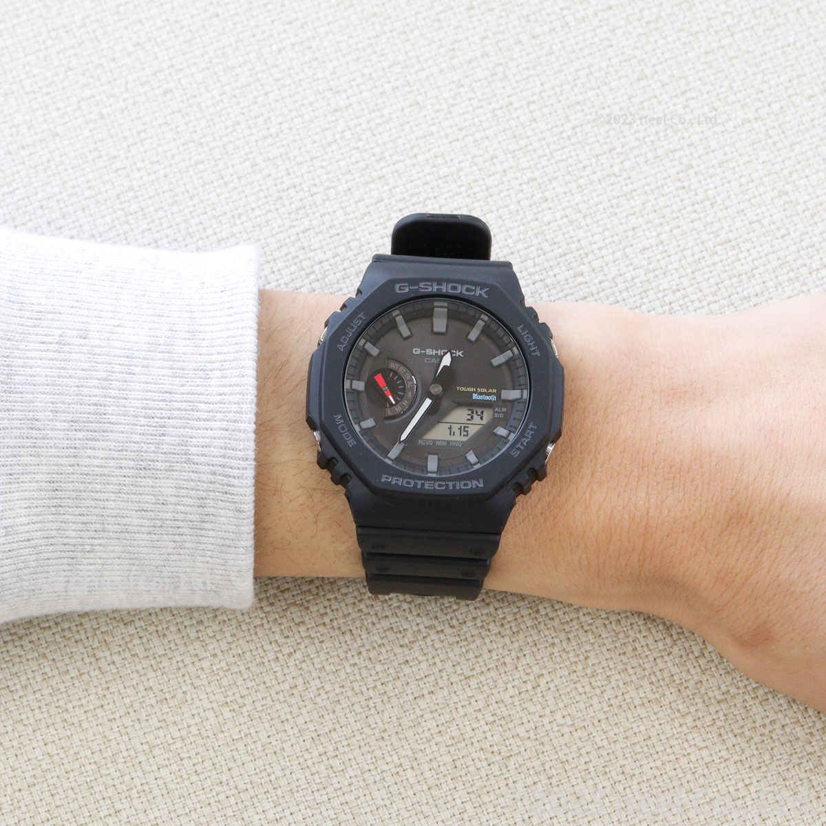 G-SHOCK Gショック ソーラー 腕時計 メンズ GA-B2100-1AJF ジー
