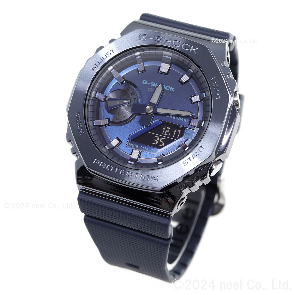 G-SHOCK Gショック メタル 腕時計 メンズ GM-2100N-2AJF ネイビー ジー