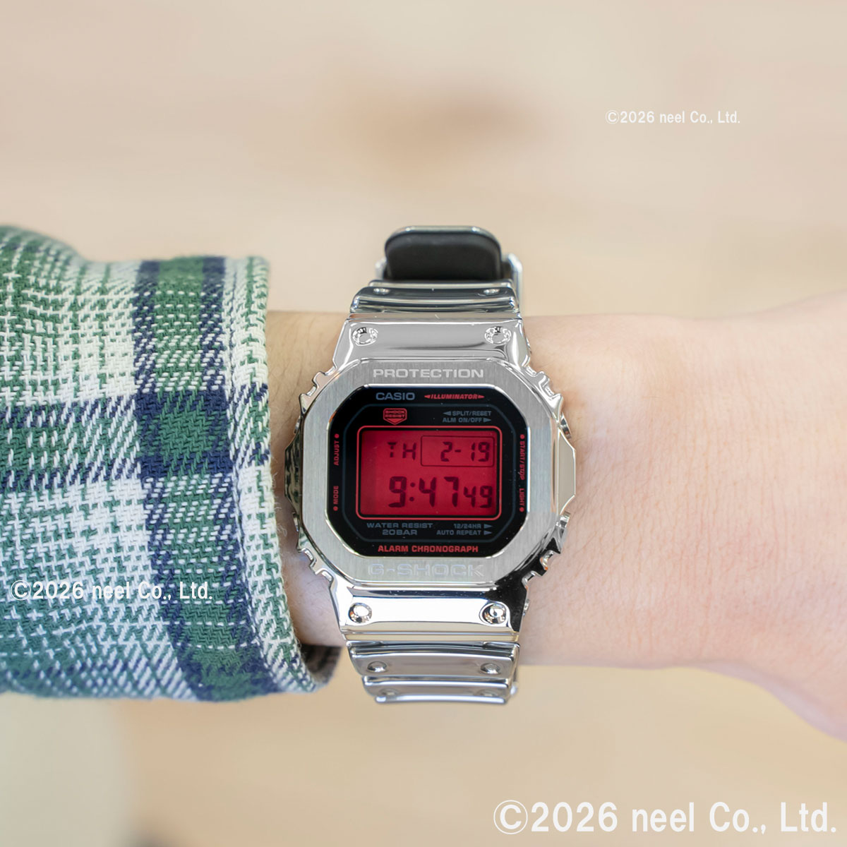 G-SHOCK （豪華おまけ有） Gショック 腕時計 GM-5600YRA-8JF FINE