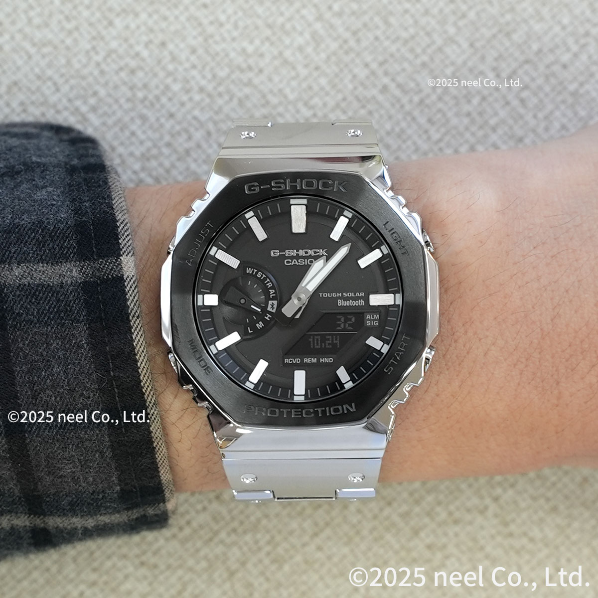 G-SHOCK GM-B2100 ソーラー電波 FULL METAL - GM-B2100 - 製品情報 | G-SHOCK 腕時計