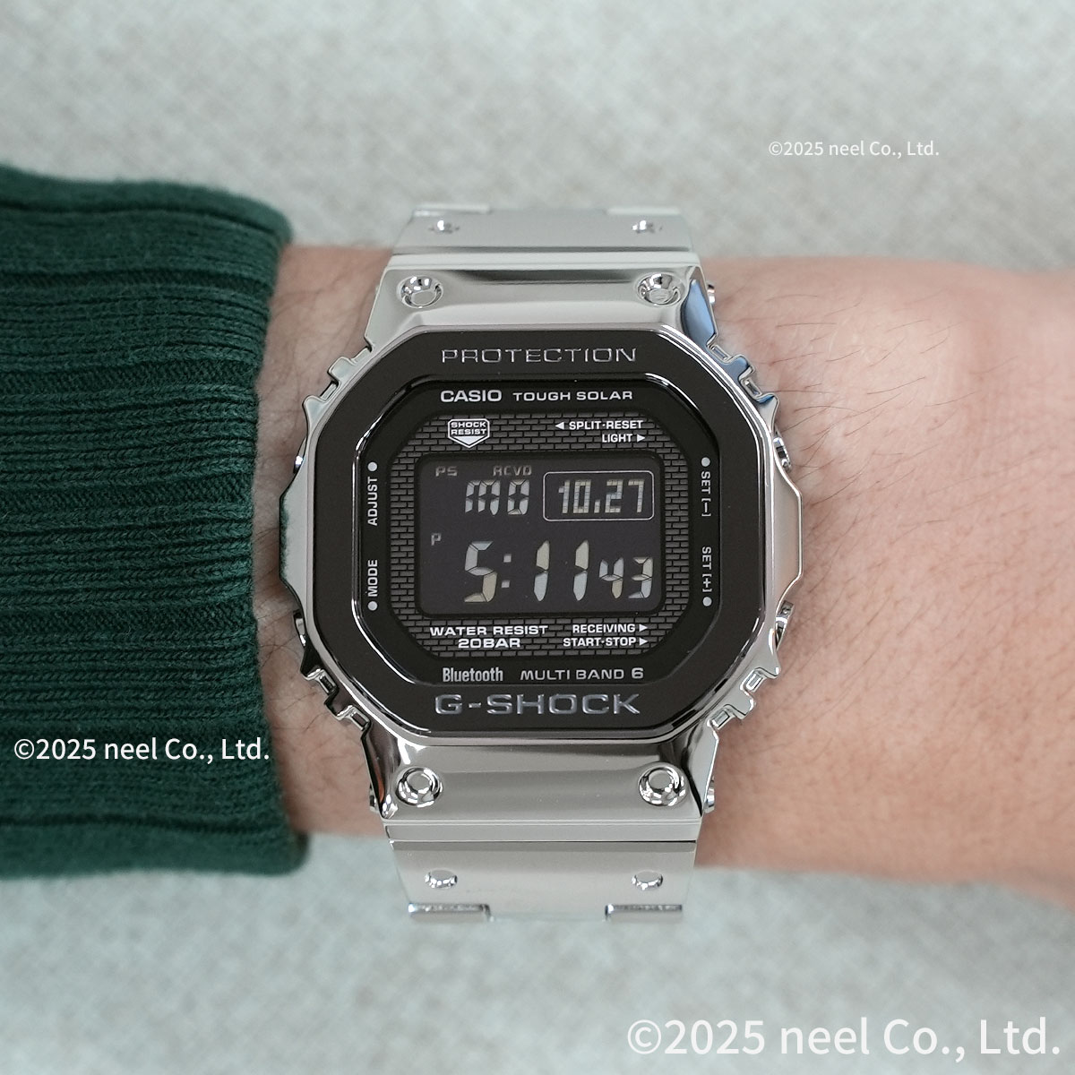 G-SHOCK （保護フィルム付き）（豪華おまけ有） Gショック ソーラー