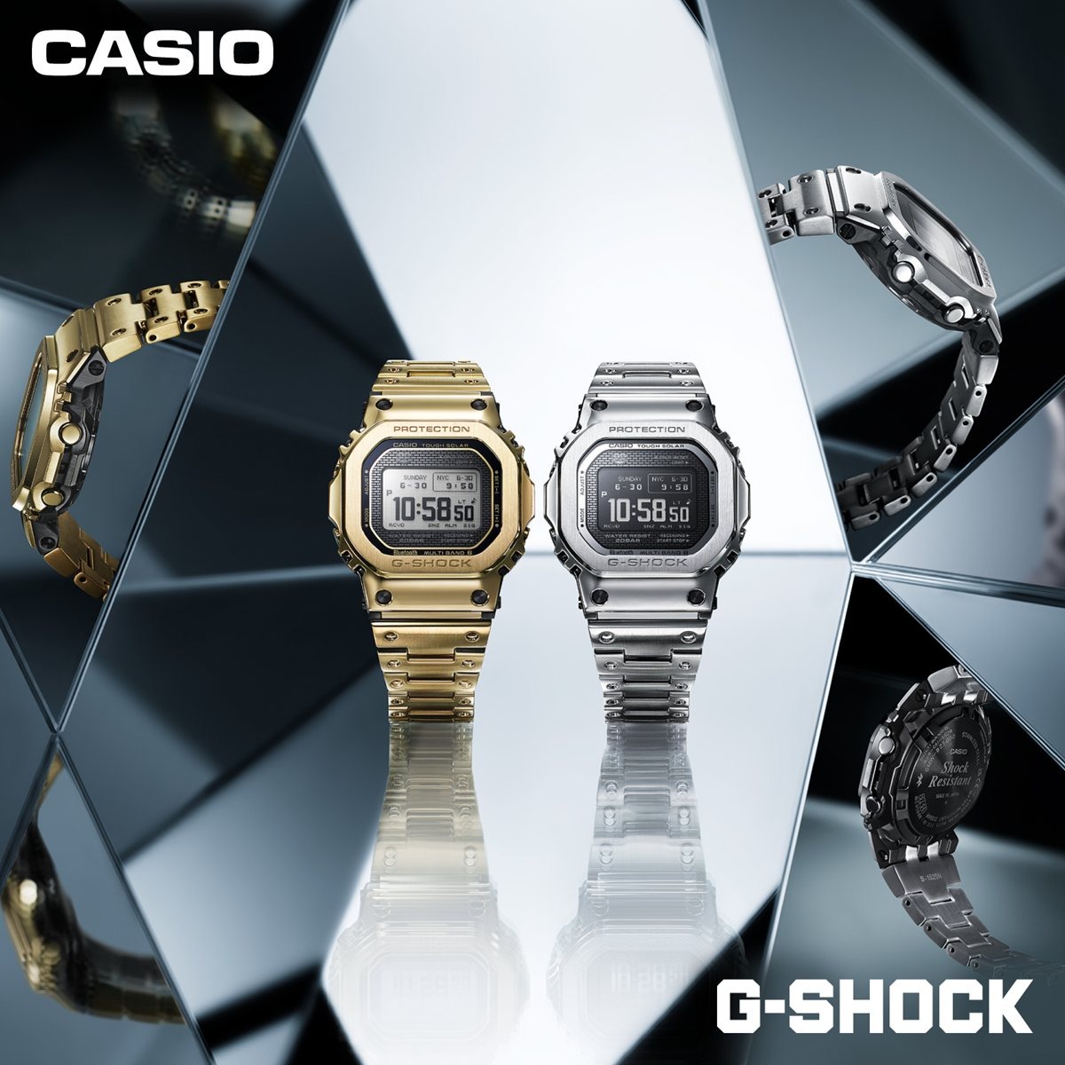 G-SHOCK （豪華おまけ有） Gショック ソーラー 電波時計 GMW-BZ5000GD