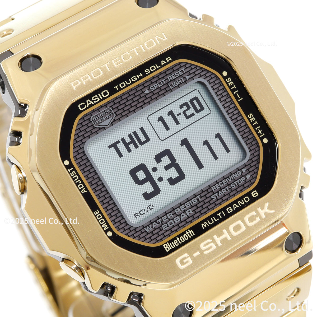 G-SHOCK フルメタル Bluetoothタフソーラー ゴールド9JF G-SHOCK フルメタル Bluetoothタフソーラー ゴールド9JF G-SHOCK