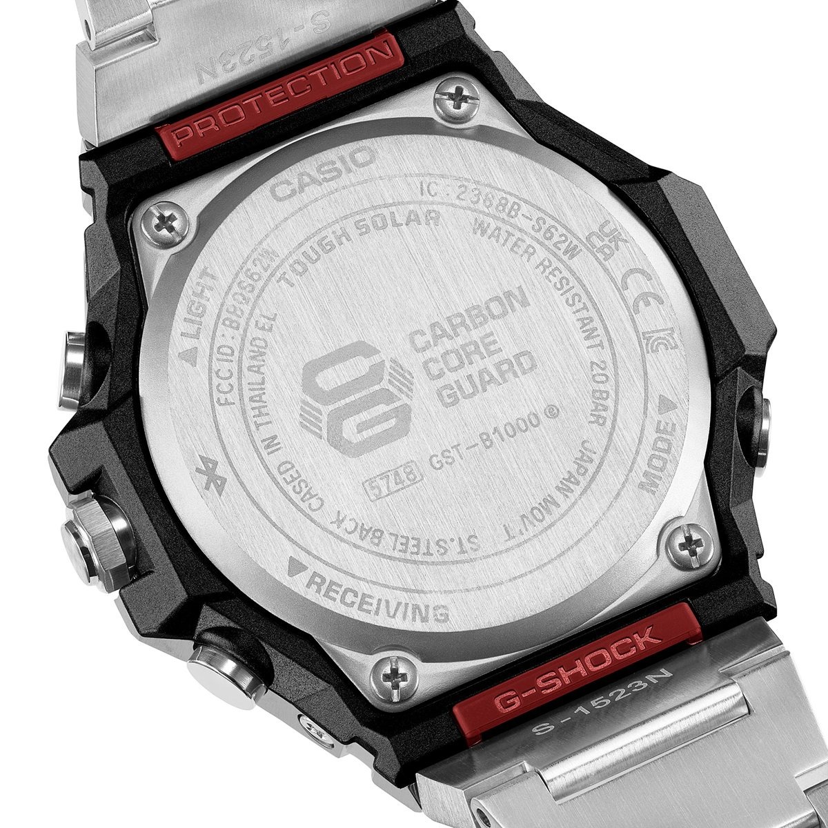 G-SHOCK G-STEEL GST-B1000D-1AJF 美品！！ G-SHOCK （豪華おまけ有） Gショック Gスチール G-STEEL ソーラー