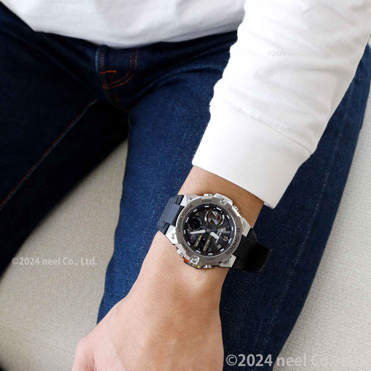 G-STEEL Gショック Gスチール G-SHOCK ソーラー 腕時計 メンズ GST