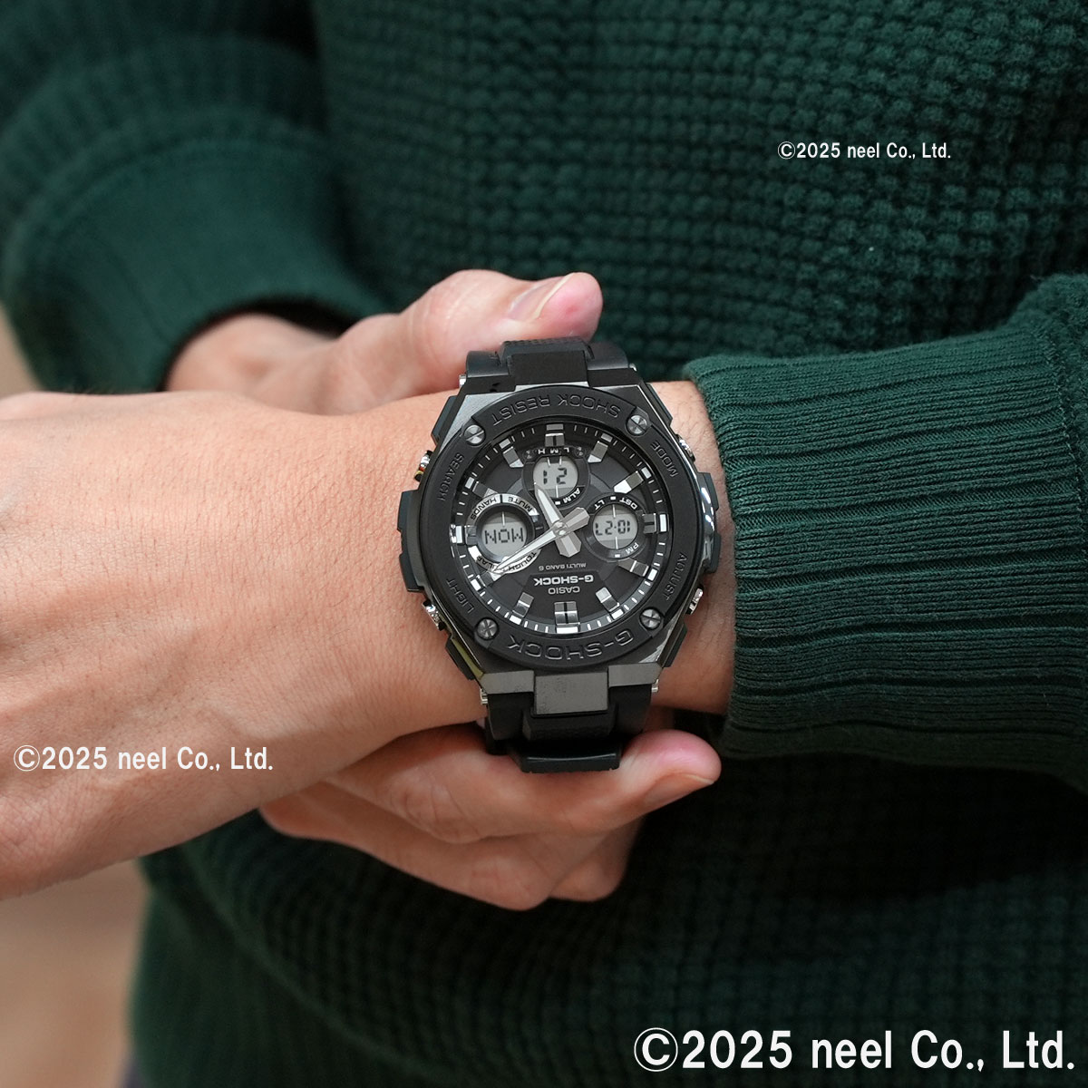 G-SHOCK Gショック Gスチール G-STEEL 電波 ソーラー 腕時計 メンズ