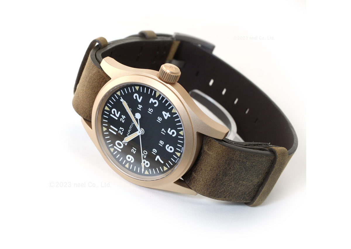 KHAKI FIELD ハミルトン HAMILTON カーキ フィールド メカ ブロンズ