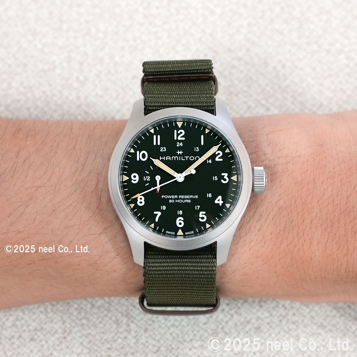 KHAKI FIELD （ノベルティー付き）ハミルトン HAMILTON カーキ 