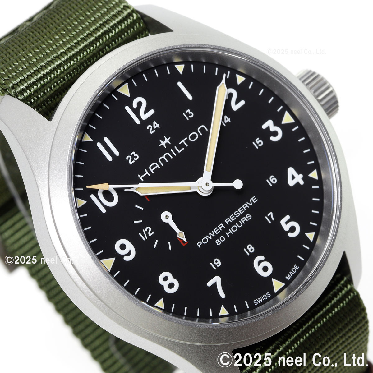 KHAKI FIELD （ノベルティー付き）ハミルトン HAMILTON カーキ