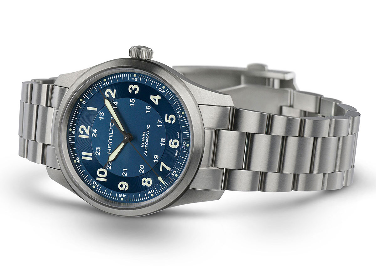 KHAKI FIELD ハミルトン HAMILTON カーキ フィールド チタニウム