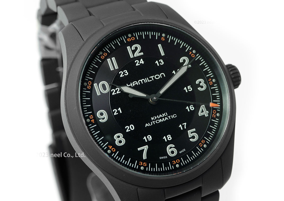 KHAKI FIELD ハミルトン HAMILTON カーキ フィールド チタニウム