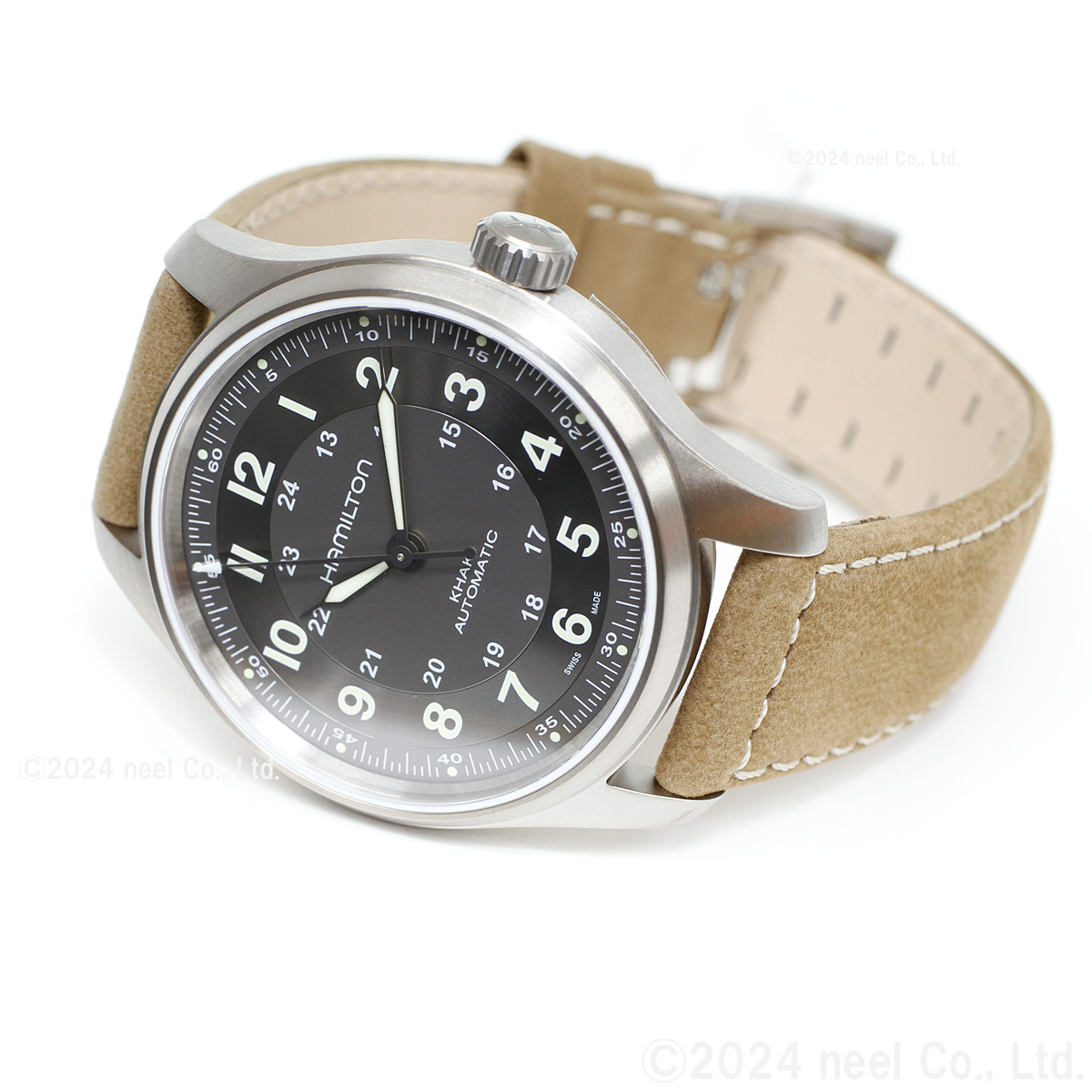 KHAKI FIELD ハミルトン HAMILTON カーキ フィールド チタニウム