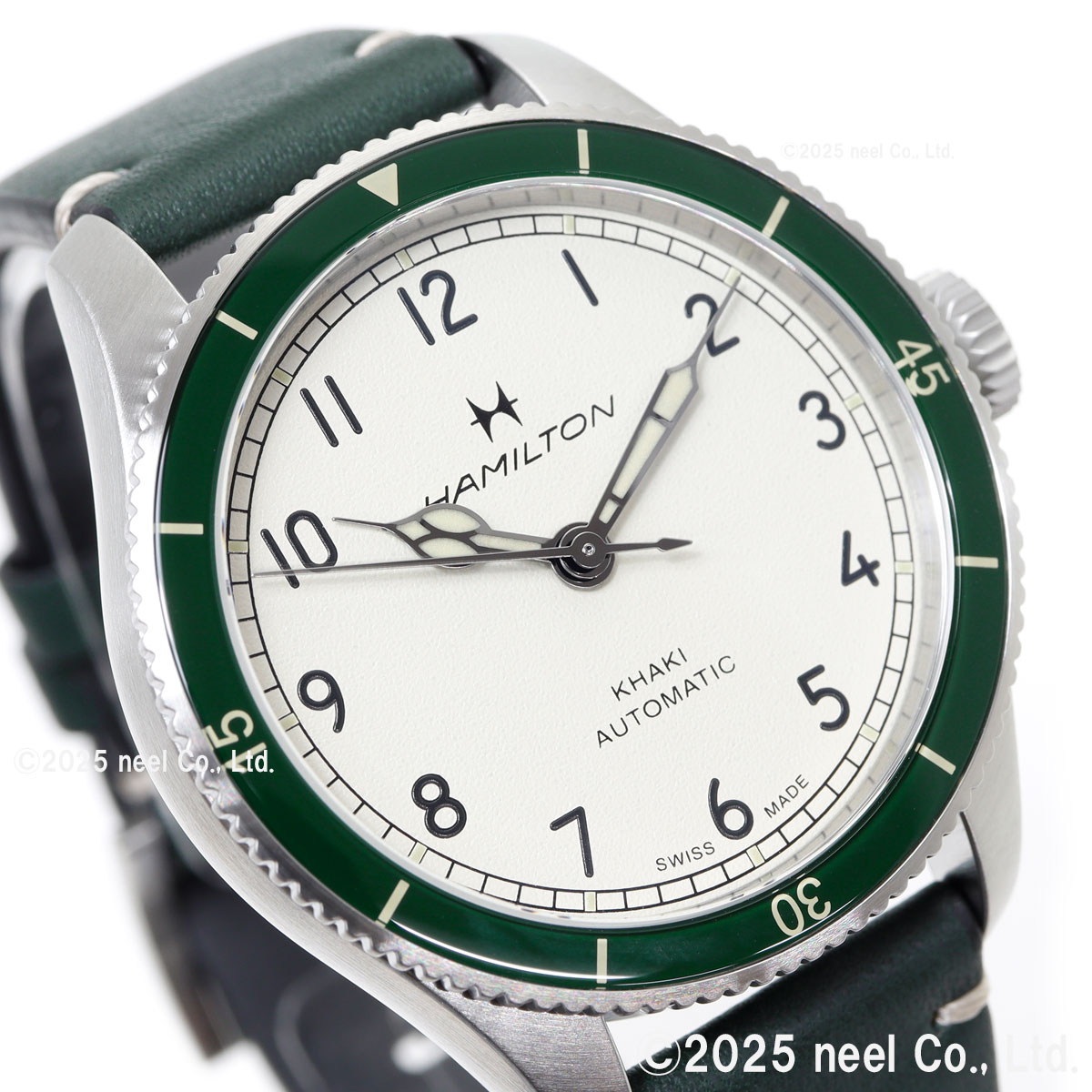 KHAKI AVIATION （ノベルティー付き）ハミルトン HAMILTON カーキ