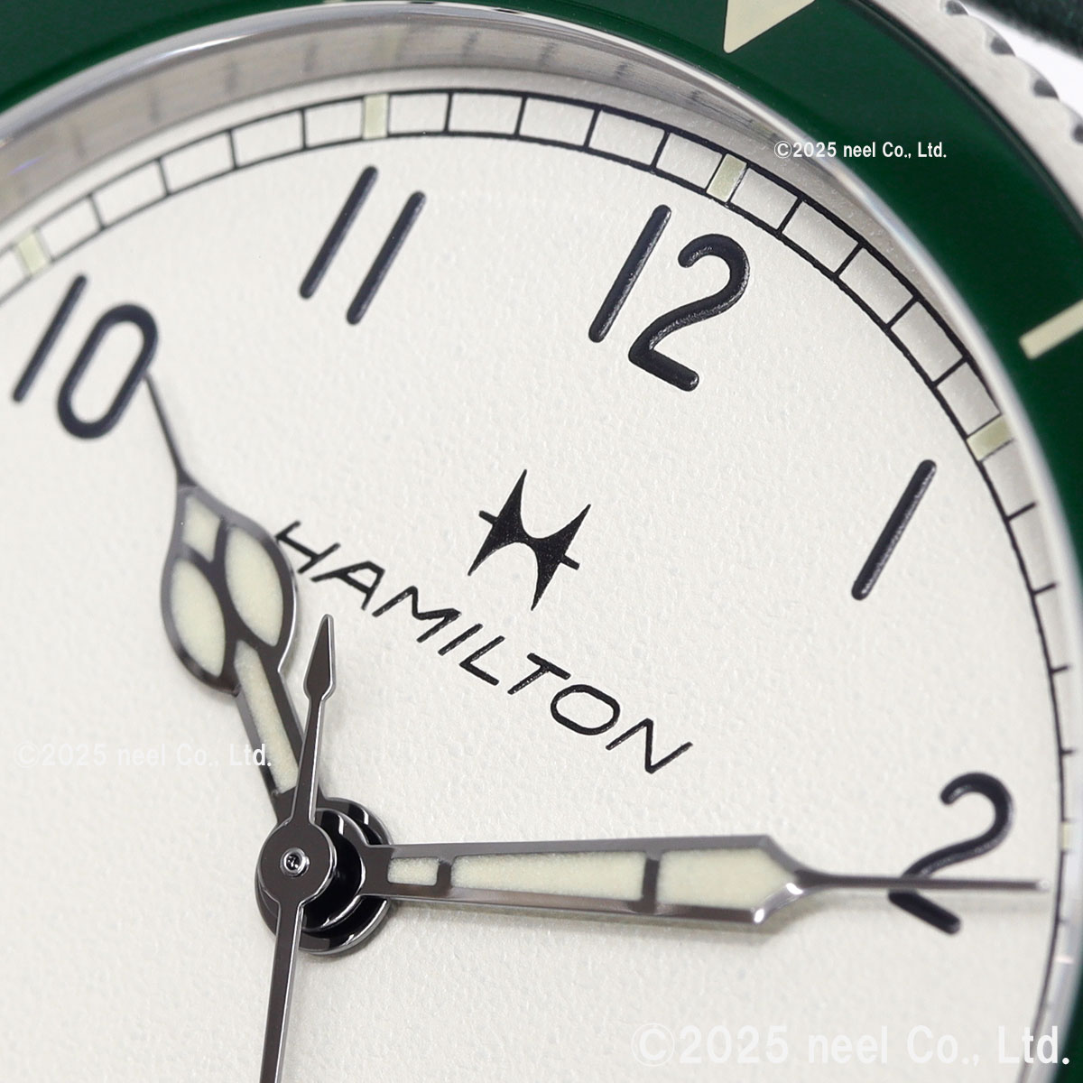 KHAKI AVIATION （ノベルティー付き）ハミルトン HAMILTON カーキ